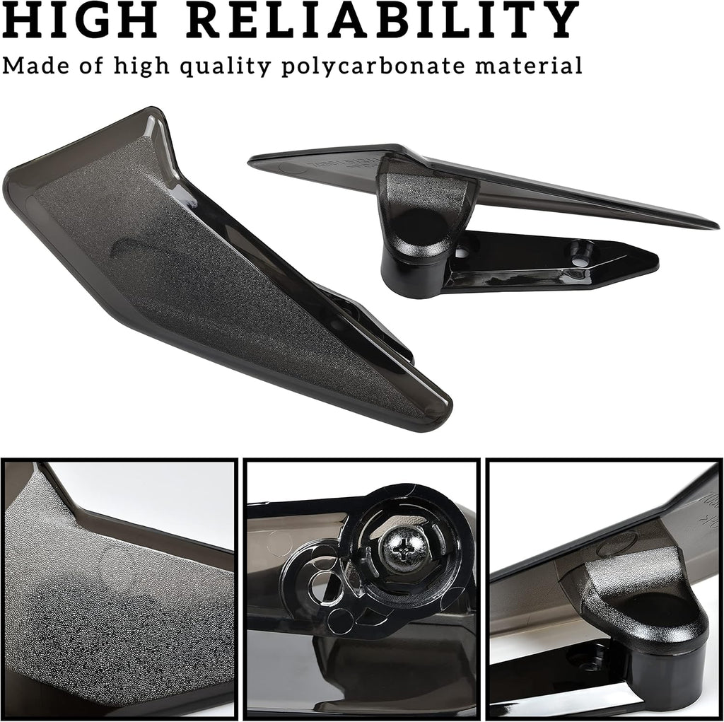 Side Air Deflectors Windshield for Can-Am Spyder RT 2020-2022, 2PCS W454