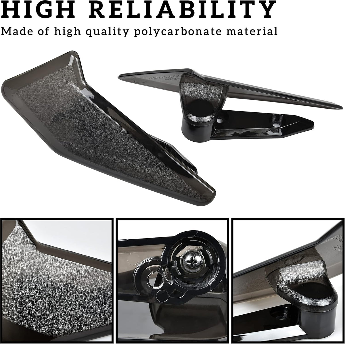 Side Air Deflectors Windshield for Can-Am Spyder RT 2020-2022, 2PCS W454