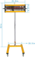 Infrared Paint Curing Lamp 110V 1KW Short Wave Heater E190991