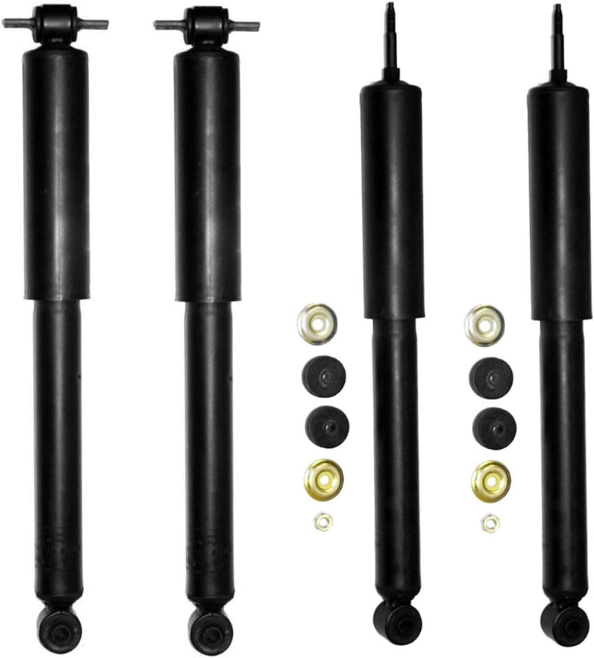 Front and Rear Shock Absorber Assembly 4pc Set E99471
