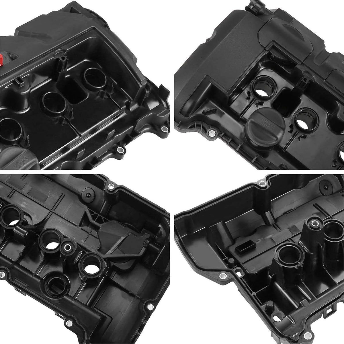 Engine Valve Cover with Gasket & Cap Compatible with Mini Cooper 1.6L DOHC K284