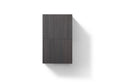 14 Wide by 24 High Linen Side Cabinet With One Door in Gray Oak Finish O5987