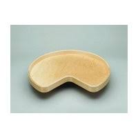32x22 Natural Wood Kidney Lazy Susan Shelf G652