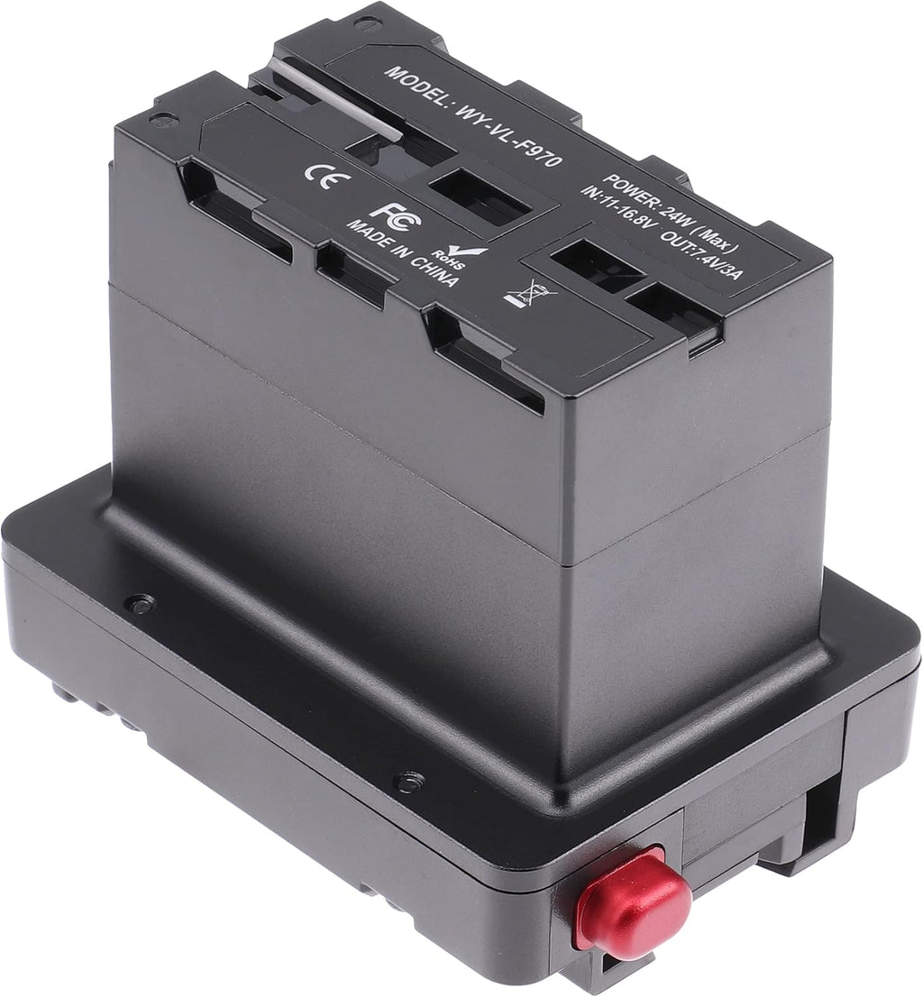 V-Mount D-tap Battery Plate Adapter to NP-F Battery Power Adapter B3412