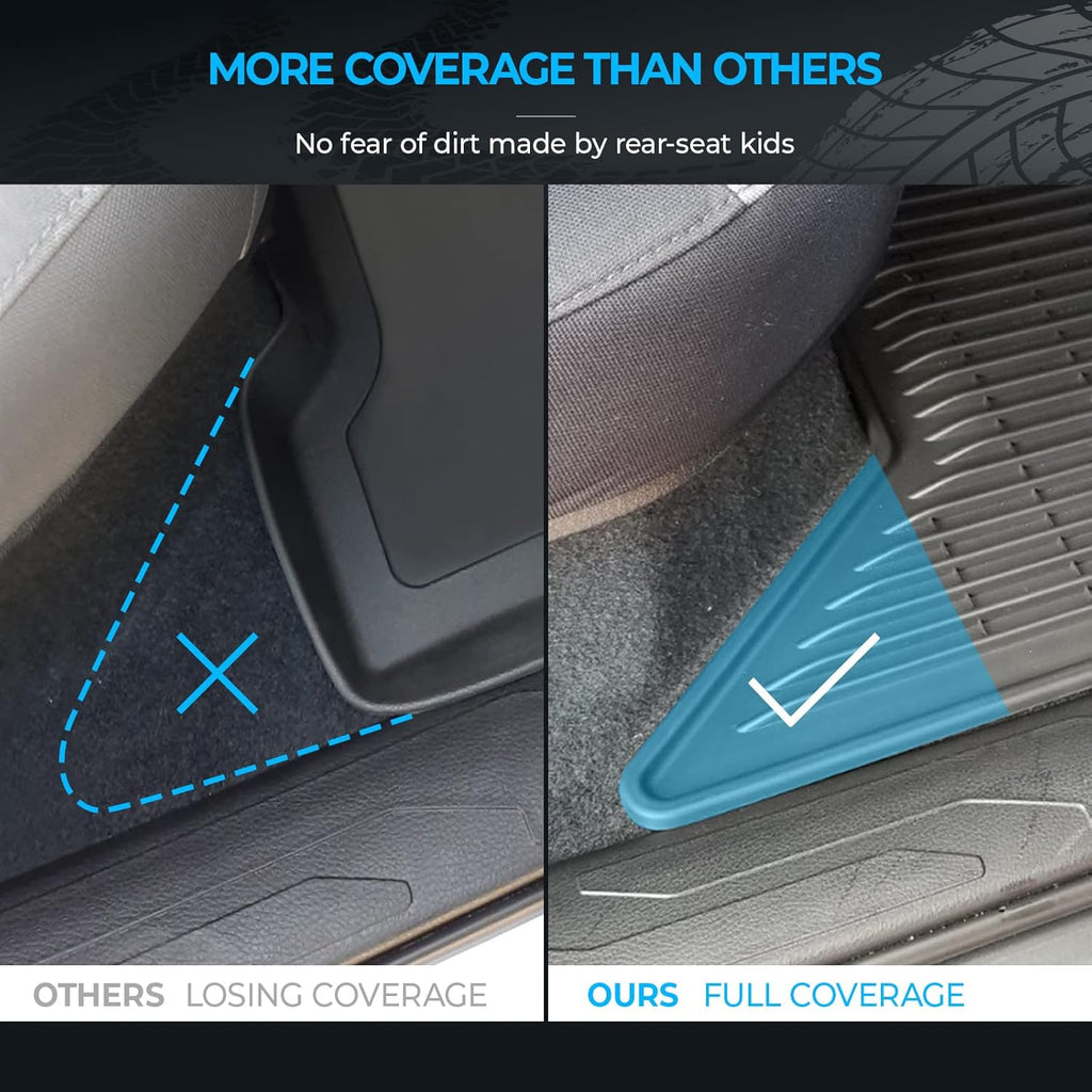 Black TPE Rubber Floor Mats G602356