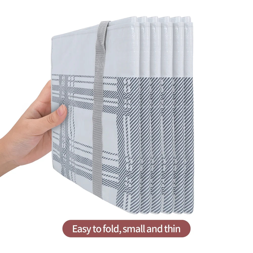 Extra Large Heavy Duty Moving Bags with Zipper and Strong Handles 8PACKS U601212