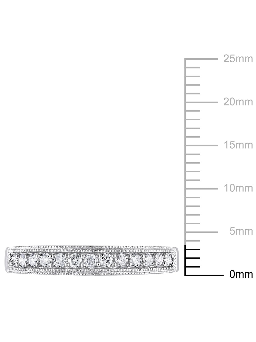 10kt White Gold Diamond Wedding Band R329600