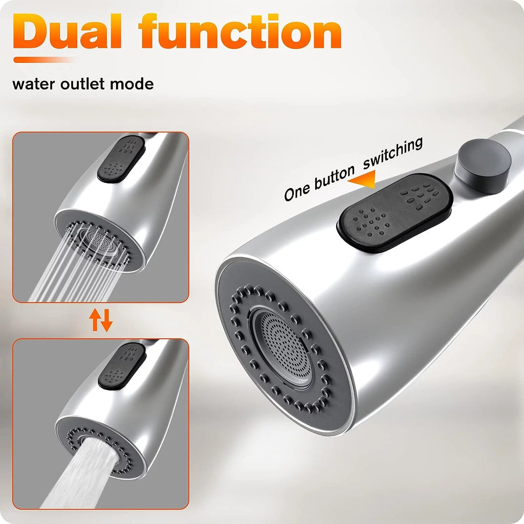 Kitchen Faucet with Pull Down Sprayer Single Handle W710