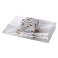 Clear 10 x 15 2 mil Layflat Poly Bags, 1000/Case J24310