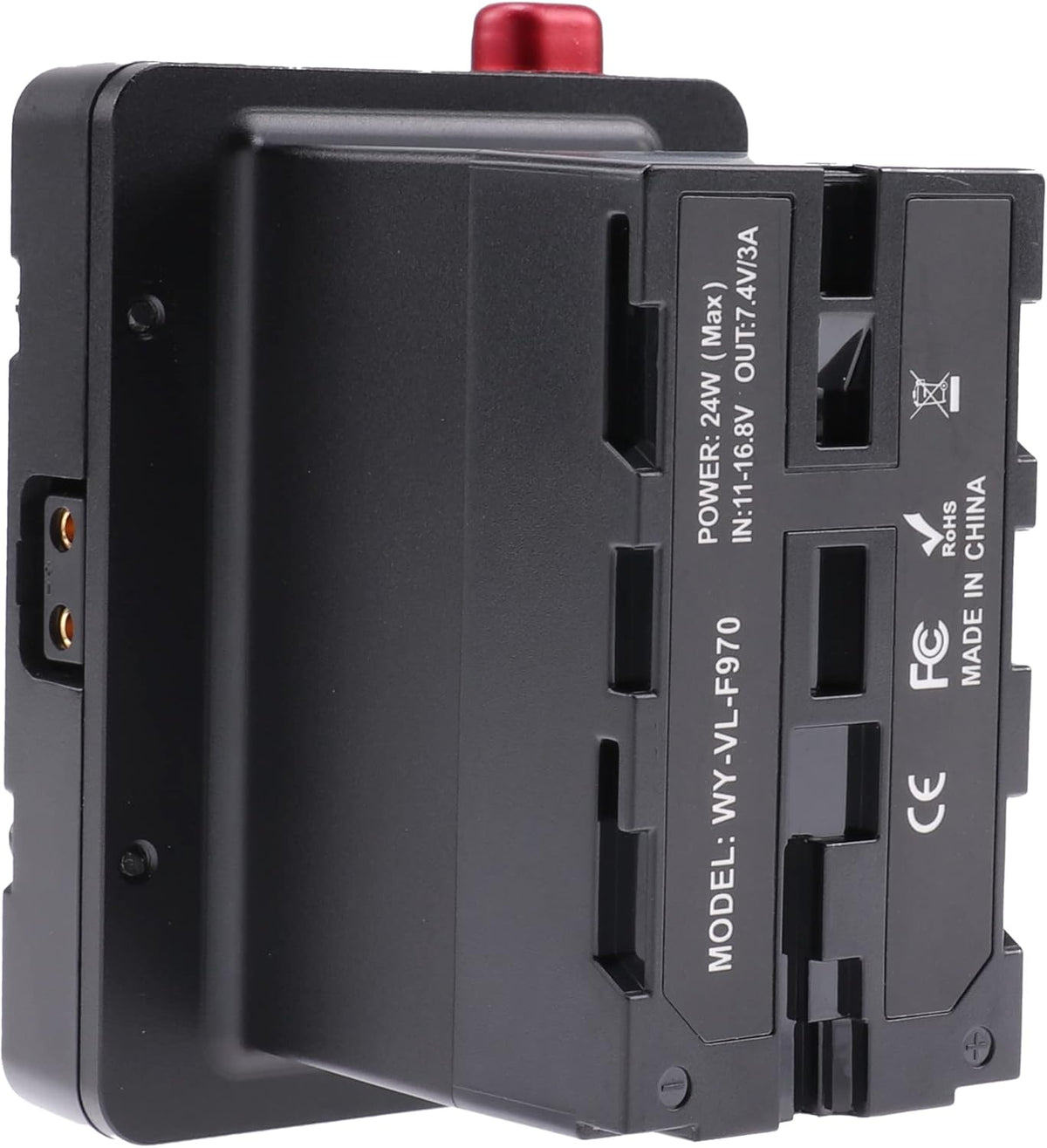 V-Mount D-tap Battery Plate Adapter to NP-F Battery Power Adapter B3412