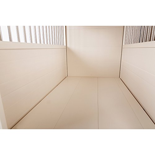 Black Medium Dog Crate End Table U4601