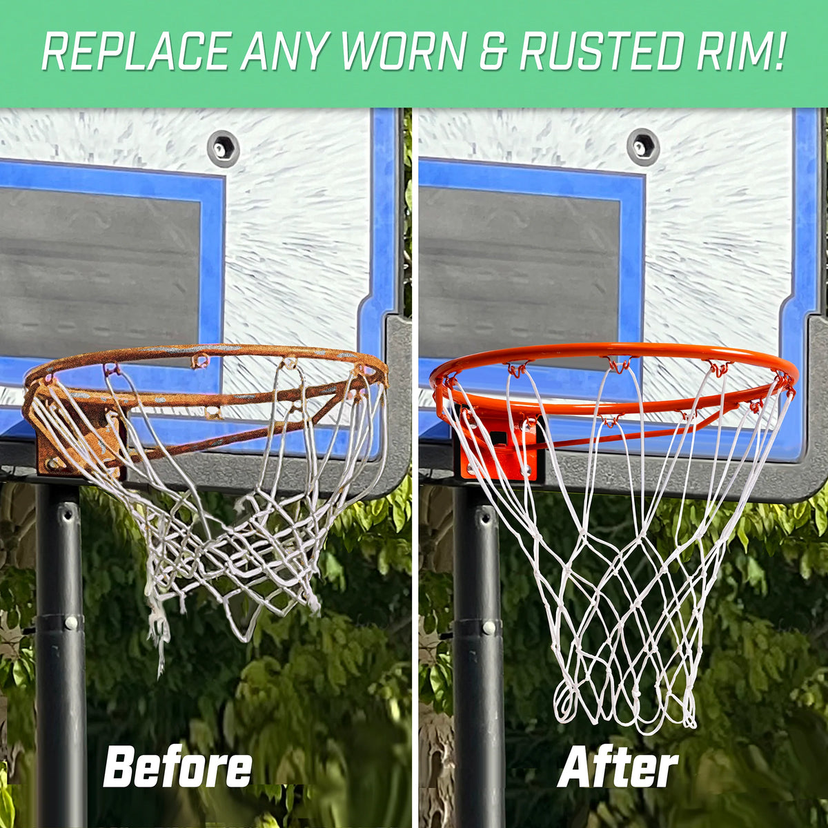 18 Steel Basketball Rim Y142795