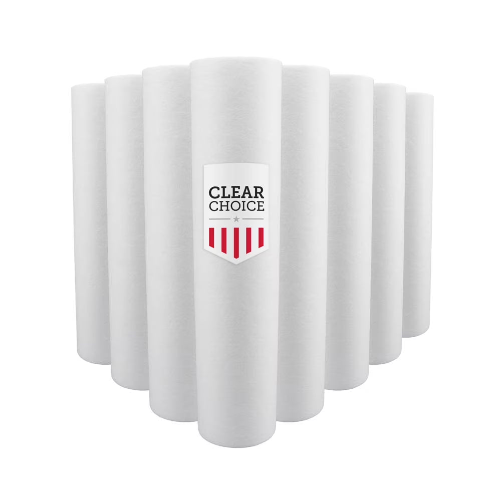 Sediment Filter Cartridge 20 Micron 20in X 4.50in 14k Gal. 8-Pk P9294