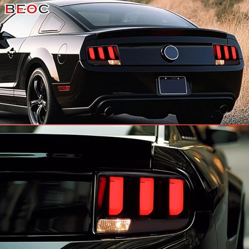 Black Smoked LED Tail Lights X208743