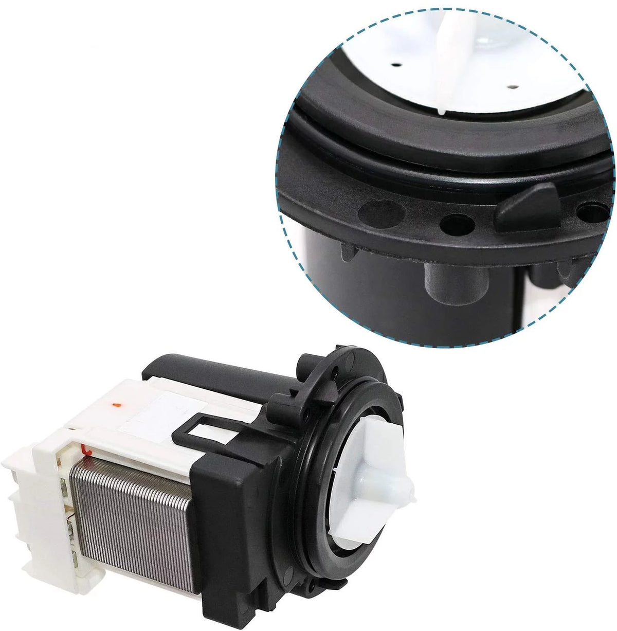 Washer Water Drain Pump Motor H400096