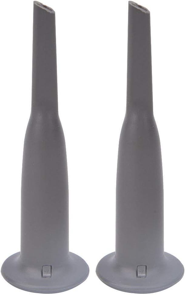 2Pcs Universal Protective Oscilloscope Probe Cap with Hook, Gray U95682