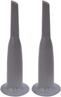 2Pcs Universal Protective Oscilloscope Probe Cap with Hook, Gray U95682