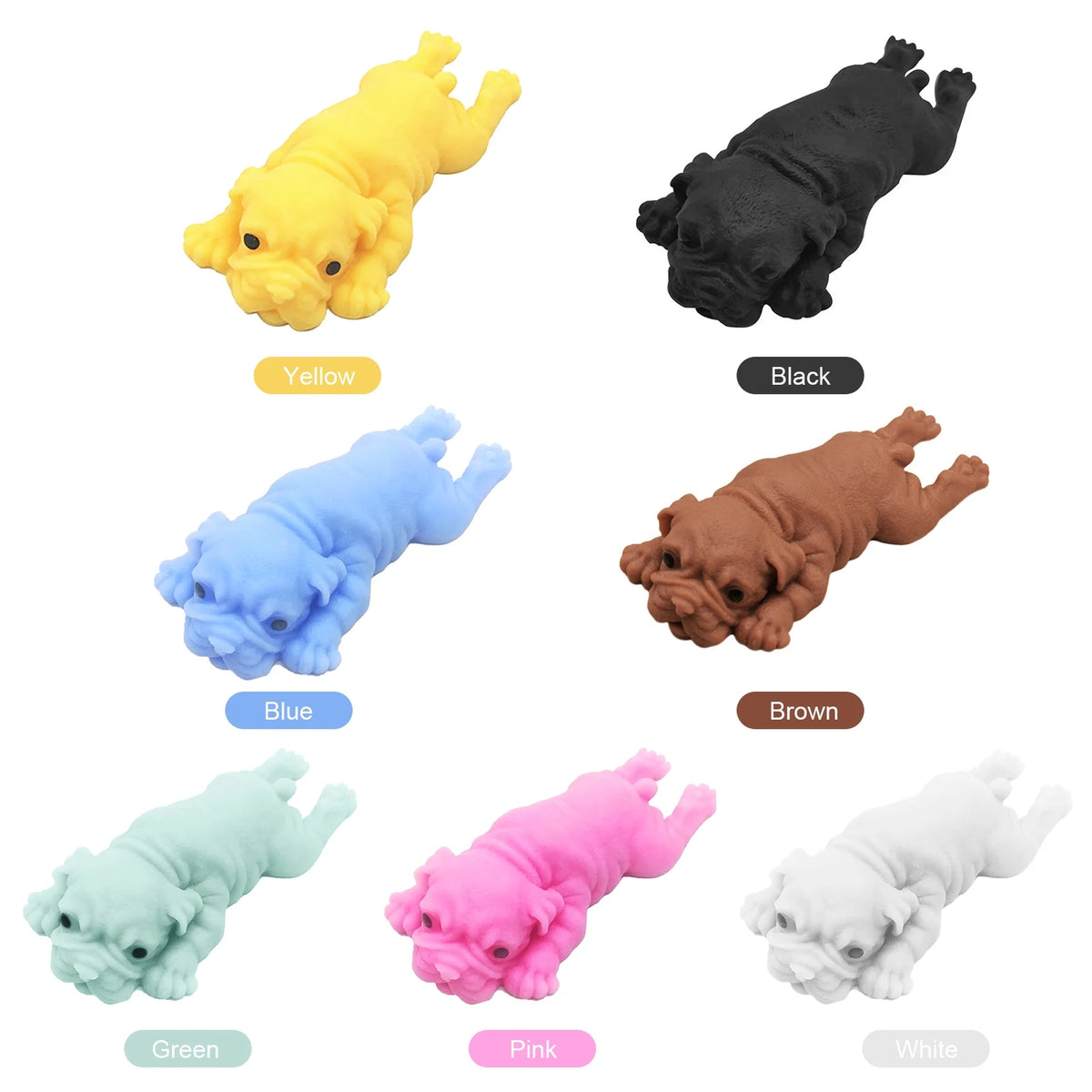 Squishy Stress Balls Toy Cute Dog Design Slow Rebound Q146037