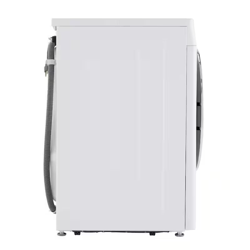 24 in. W 2.4 Cu. Ft. Compact Stackable Smart Front Load Washer in White with Steam J471
