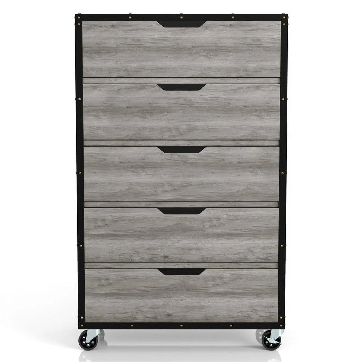 Wood 5-Drawer Dresser I150049