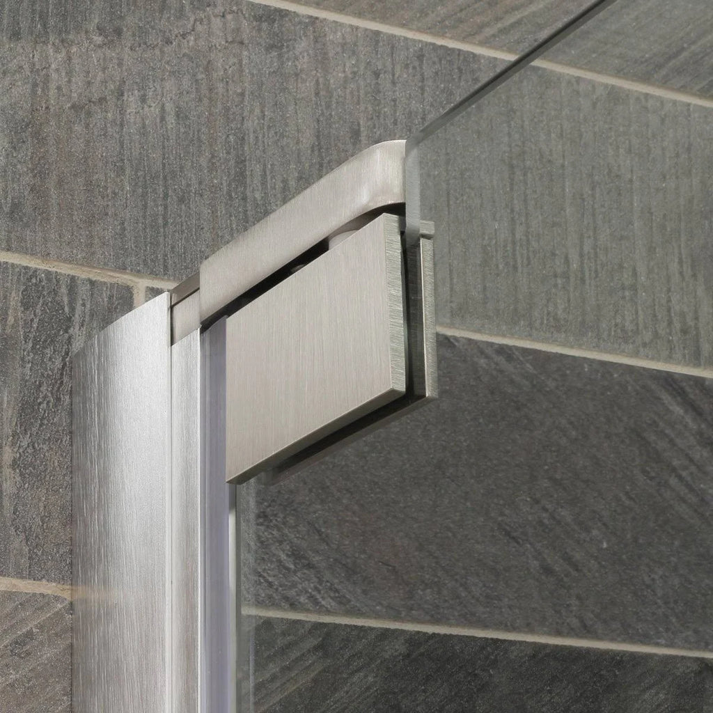 Chrome Pivot Shower Door Trim Q2079