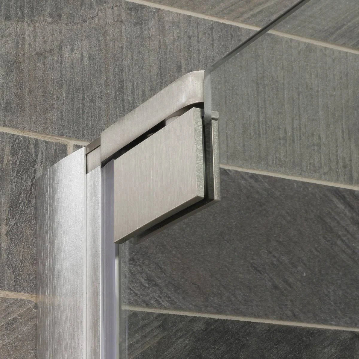 Chrome Pivot Shower Door Trim Q2079