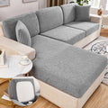High Elastic Non Slip Polyester Sofa Cover T263