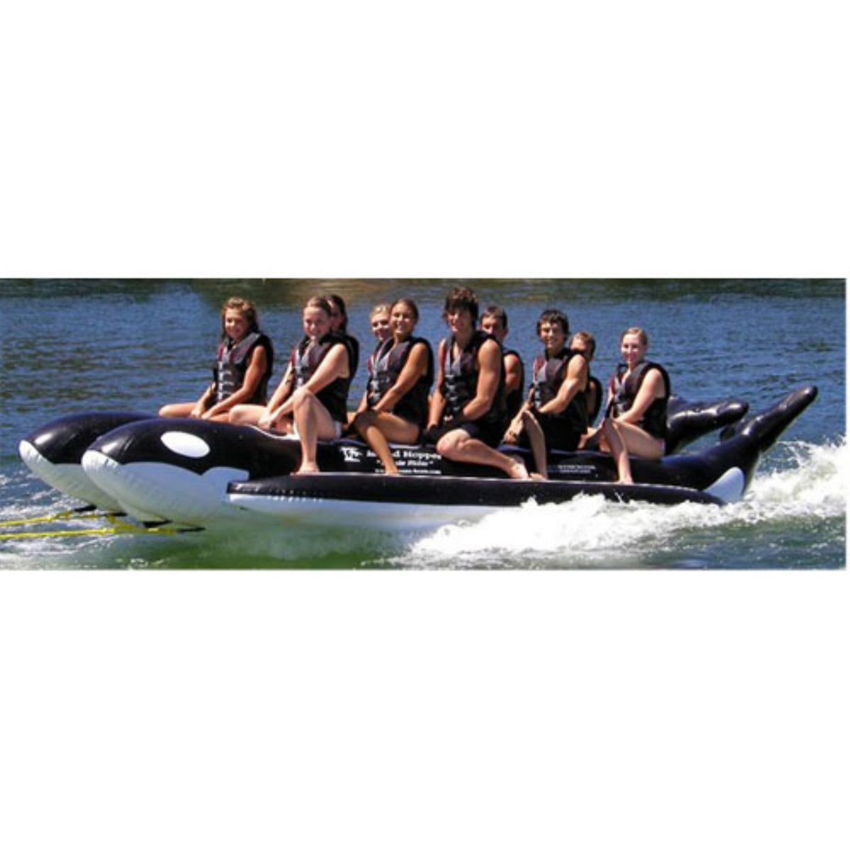 18' Inflatable 10 Person Banana Water Sled N801