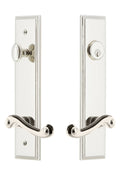 Polished Nickel Entry Lever Set B5746