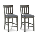 Counter Height Upholstered Barstool, Set of 2 C34554