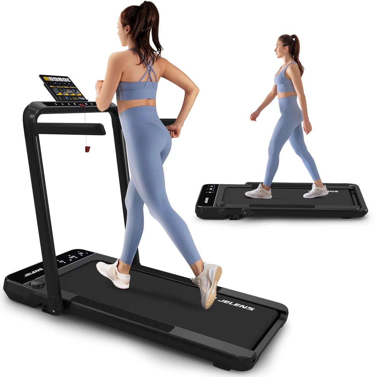 2 in 1 Incline Treadmill Walking Pad F989