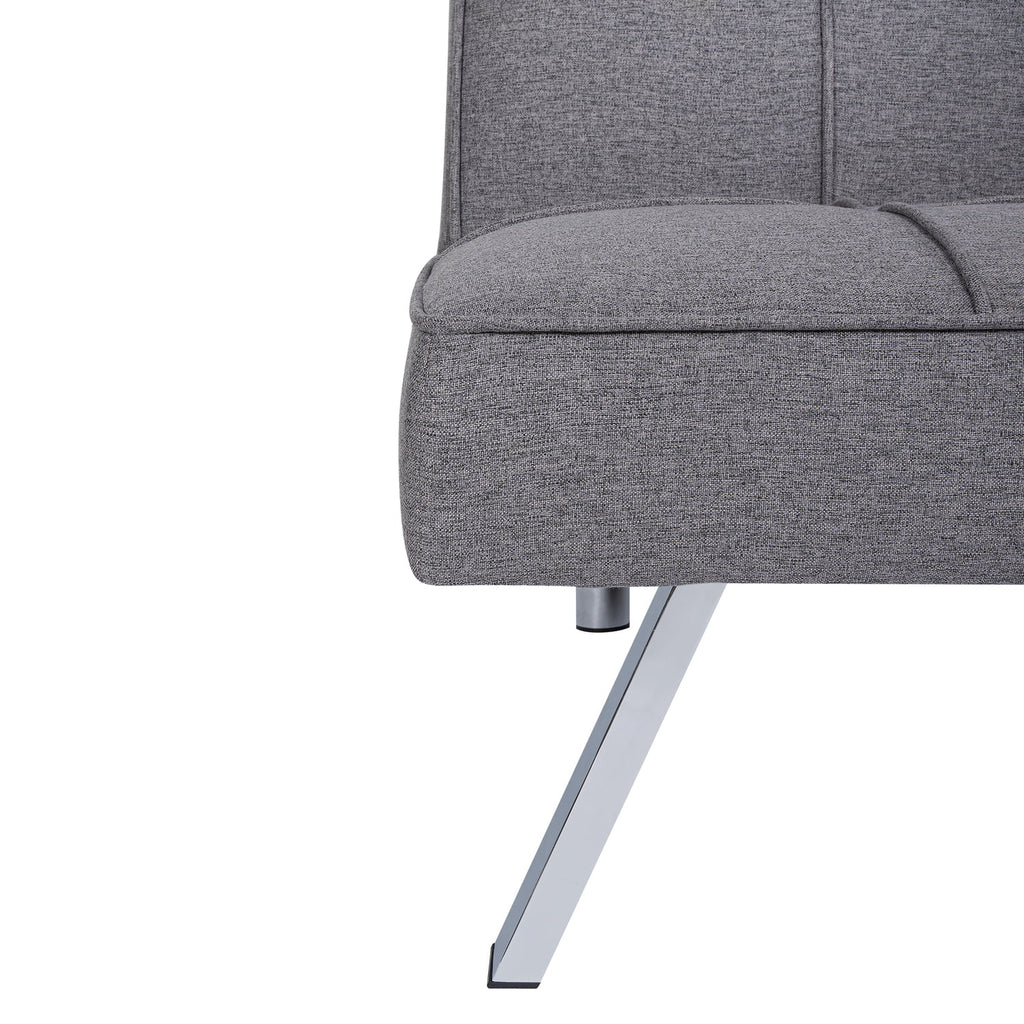 Gray Futon Sofa Bed H5938