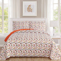 Cotton Reversible Comforters Twin/Twin-XL White J2416