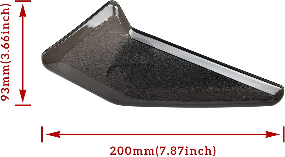 Side Air Deflectors Windshield for Can-Am Spyder RT 2020-2022, 2PCS W454