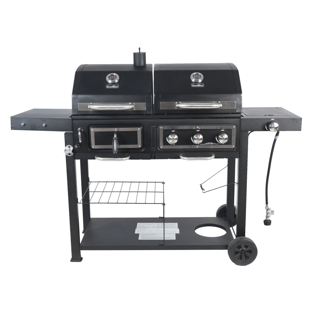 Dual Fuel Gas & Charcoal Combo Grill N3217