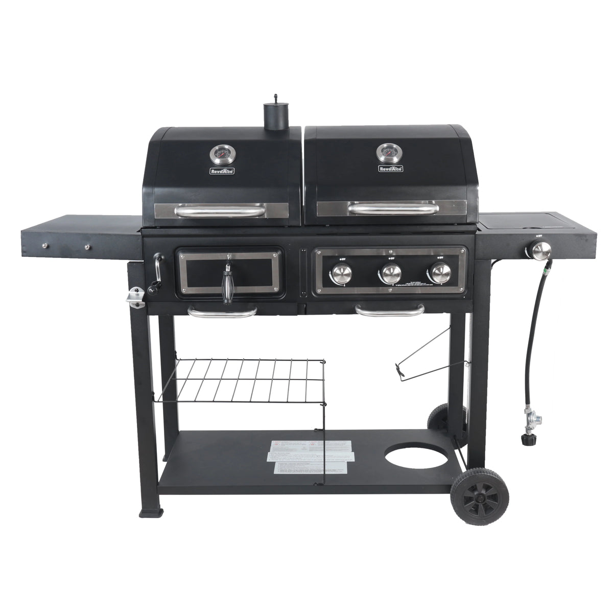 Dual Fuel Gas & Charcoal Combo Grill N3217