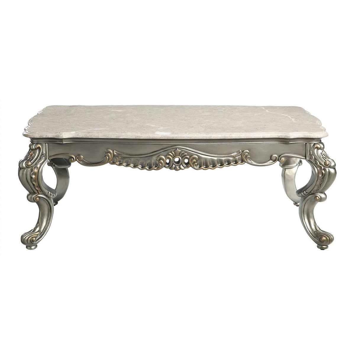Marble & Wood Coffee Table S3399