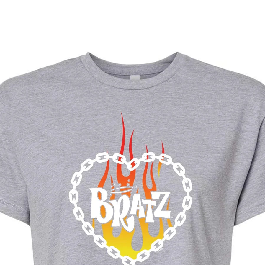 Cropped Cotton Blend T-Shirt R377997
