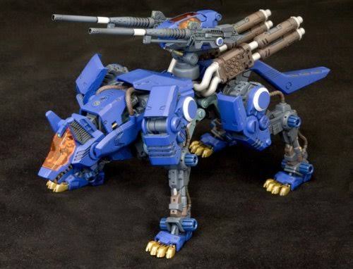 1/72 Scale Zoids Command Wolf Attack Custom B221