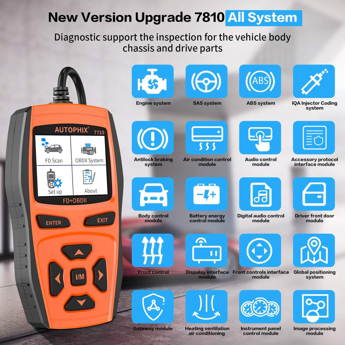OBD II Diagnostic Scan Tool for Ford Lincoln Mercury Z90428
