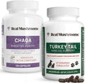 Chaga & Turkey Tail Mushroom Extract Capsules O288