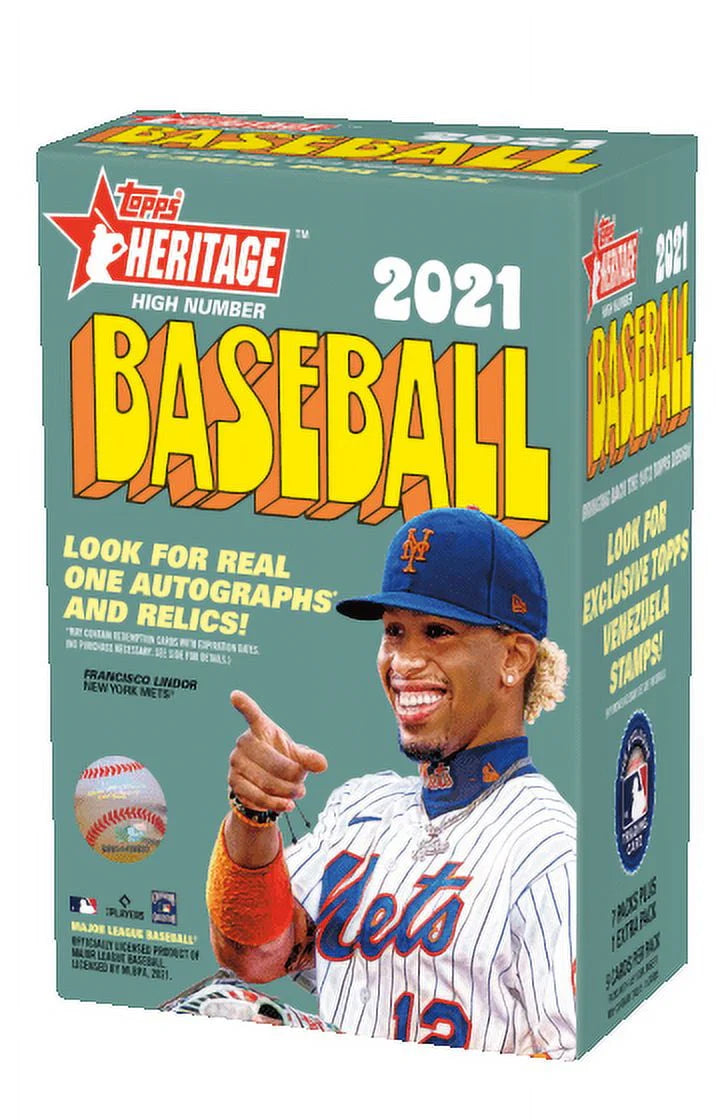 Topps Heritage High Number Baseball Blaster Box Trading Cards P6570