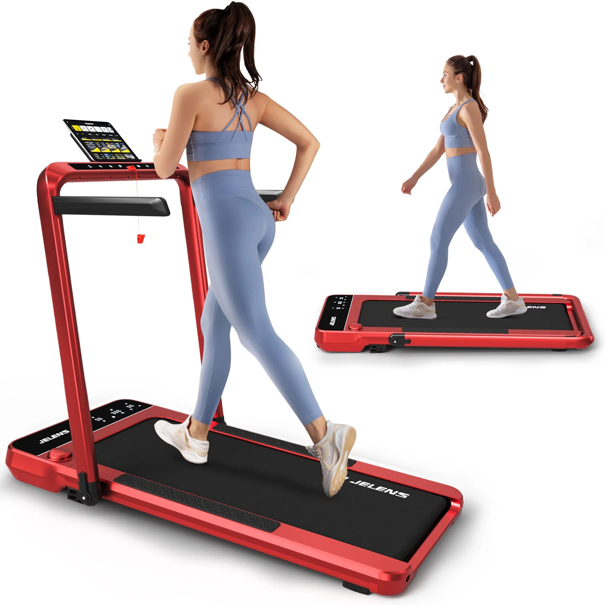 2 in 1 Incline Treadmill Walking Pad F989