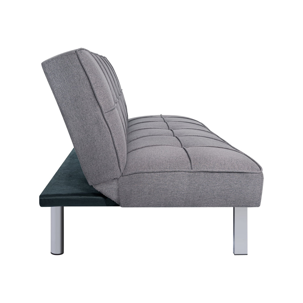 Gray Futon Sofa Bed H5938