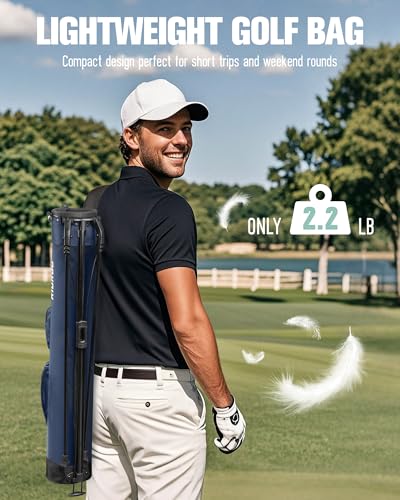 Lightweight Golf Stand Bag with 2 Way Dividers K1151