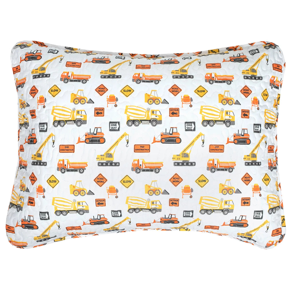 Cotton Reversible Comforters Twin/Twin-XL White J2416