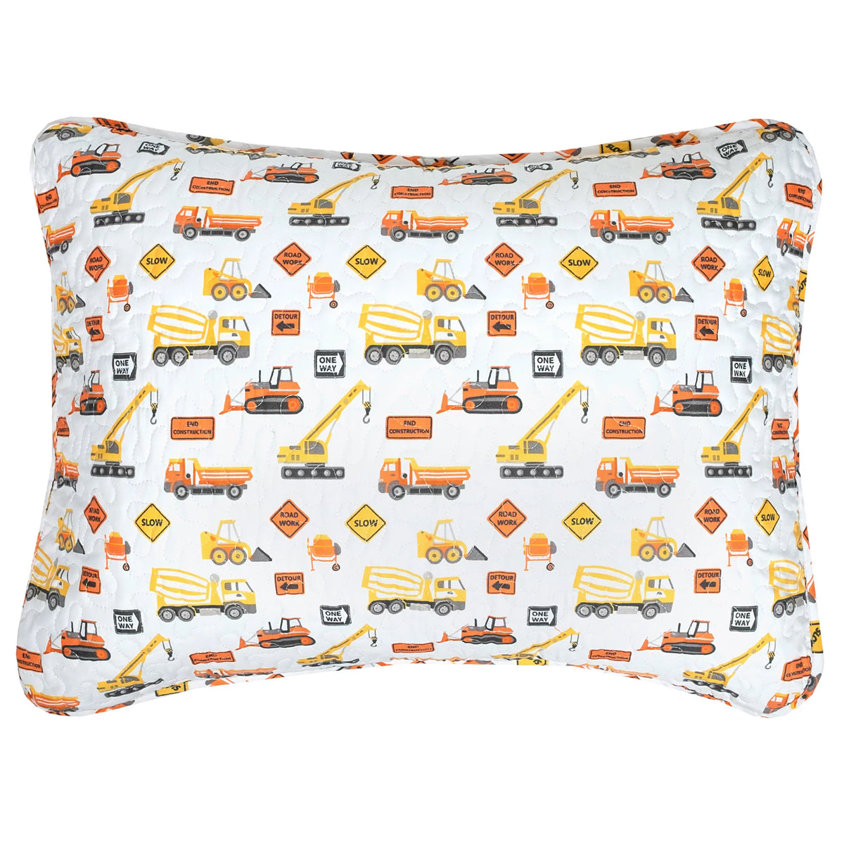 Cotton Reversible Comforters Twin/Twin-XL White J2416