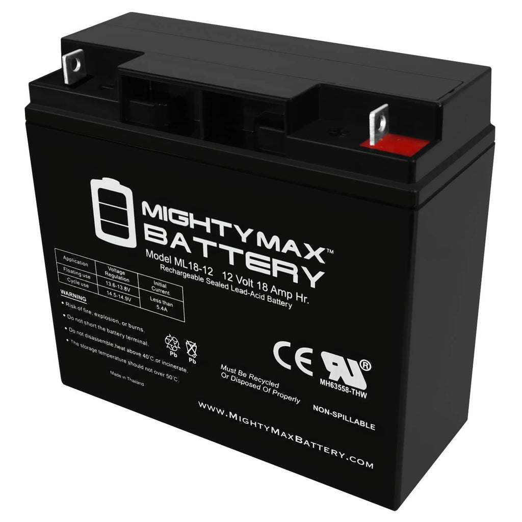 12V 18AH SLA Replacement Battery P113