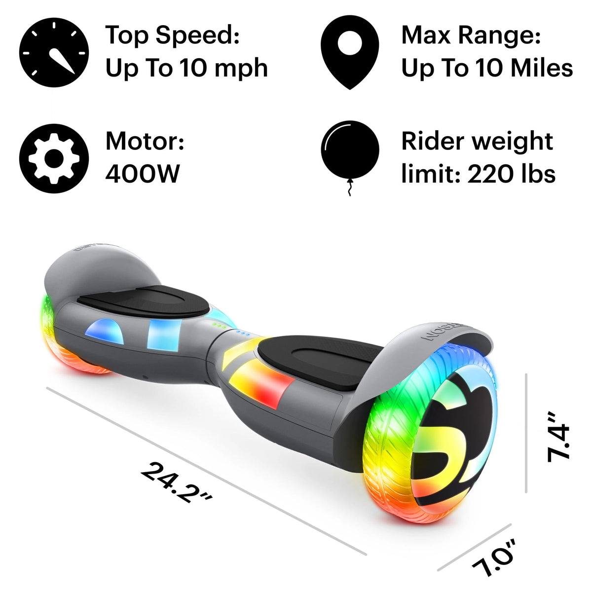 Gray Hoverboard J48980