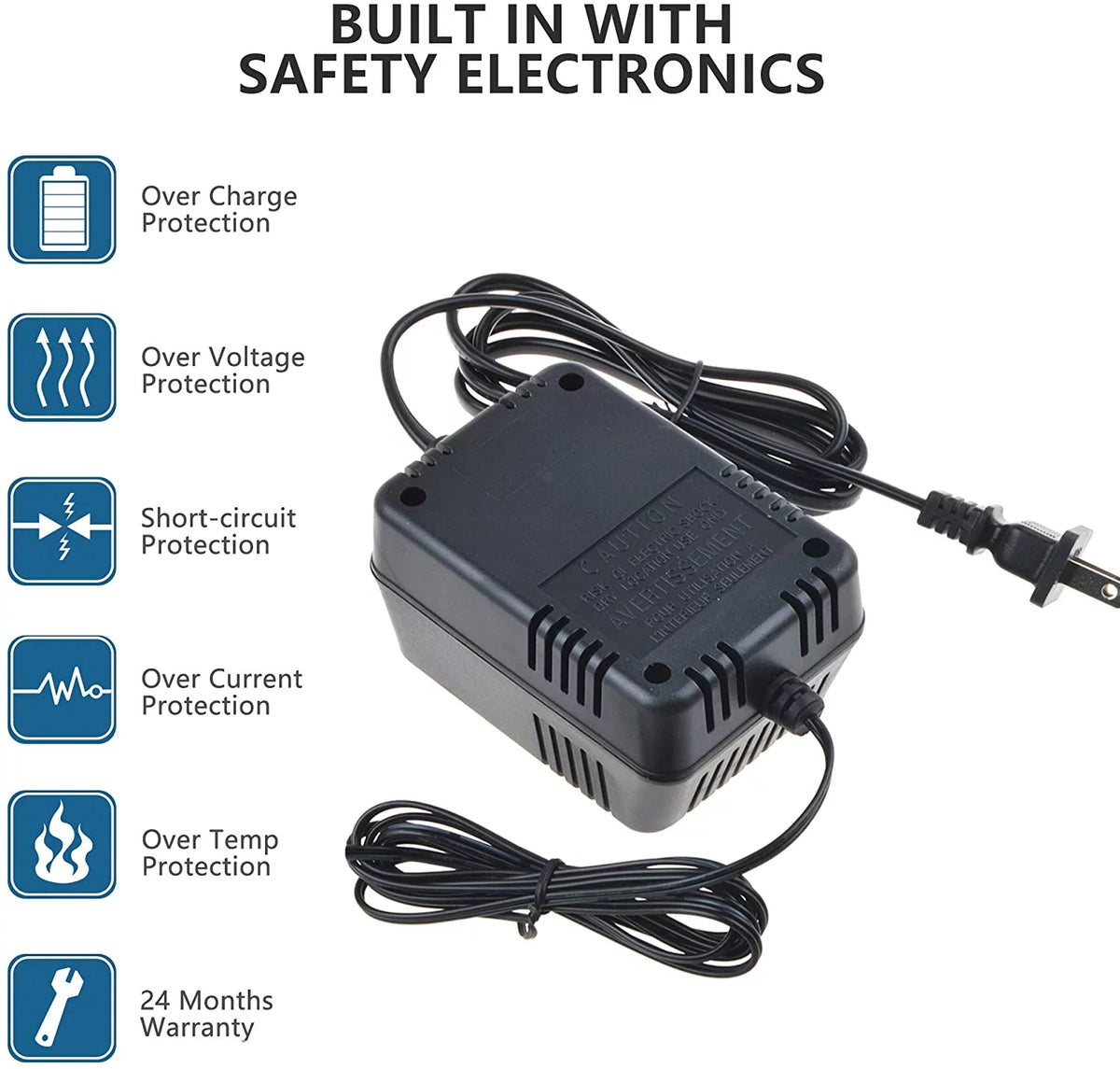 12V AC-AC Adapter Power Replacement I317940